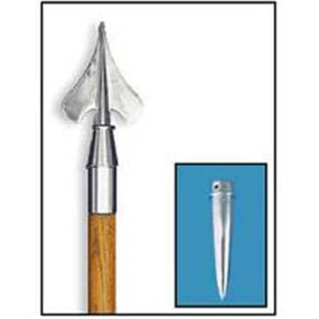 Annin Flagmakers Annin Flagmakers 555811 8 ft. X 1-.16 in. Guidon Staff with Chrome Ornament & Bottom Ferrule 555811